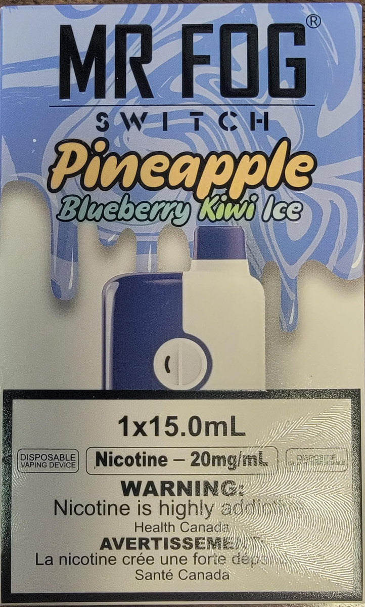 Pineapple Blueberry Kiwi Ice by Mr. Fog Switch 5500 - 723 Vapor