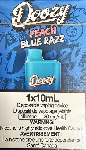 Doozy: Peach Blue Razz Nicotine Vape 5000 Puffs