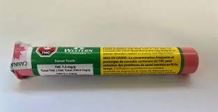 Western Cannabis: Sweet Tooth Pre Rolls 3x0.5G (Sativa)