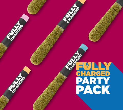 Spinach: Fully Charged Party Pack Infused Pre-Rolls 3x0.5g (Hybrid)