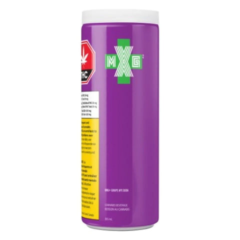 XMG: XMG+ Grape Ape Soda Beverage THC / CBG / CBD