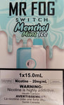 Mr Fog Switch: Menthol Mint Ice 5500 Puffs
