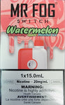 Mr Fog Switch: Watermelon Strawberry Apple Menthol Ice 5500 Puffs