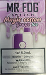 Mr Fog Switch: Magic Cotton Grape Ice 5500 Puffs