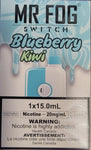 Mr Fog Switch: Blueberry Kiwi 5500 Puffs