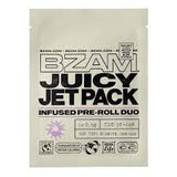 Bzam: Juicy Jet Pack Magic Mellon/Grape Gas Distillate Infused Pre Rolls 4x0.5g (Hybrid)